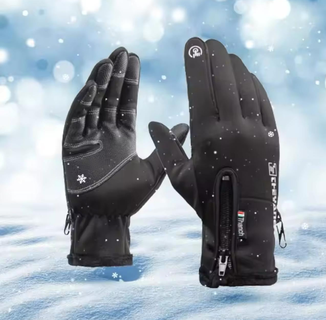 Winter Gloves Waterproof Thermal Touch Screen Thermal Windproof Warm Gloves Cold Weather Running Sports Hiking Ski Gloves