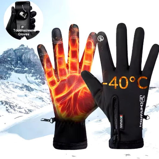 Winter Gloves Waterproof Thermal Touch Screen Thermal Windproof Warm Gloves Cold Weather Running Sports Hiking Ski Gloves